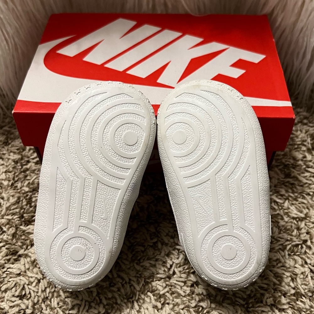 Infant Nike Air Force 1’s (Customized Gold Swooshes) - Picture 7 of 7